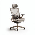 Ergonomic office chair with breathable mesh back and adjustable lumbar support